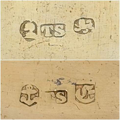 1830 年英國古董威廉四世純銀油醋汁 18 克 Thomas Shaw